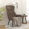 vidaXL Scaun de relaxare, gri taupe, material textil 341080