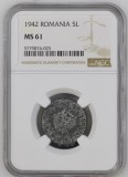 Romania - 5 Lei 1942 - MS 61