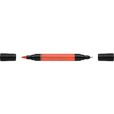 PITT ARTIST PEN DUAL MARKER ROSU SCARLET 118 FABER-CASTELL