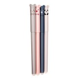 Cumpara ieftin Set 4 pixuri cu cerneala termosensibila si radiera, multicolor, 14.5 x 1.5 cm, modele animale decorative