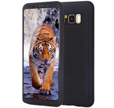 Husa Full Cover (fata + spate) pentru Samsung Galaxy S8 Plus, Negru foto