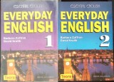 EVERYDAY ENGLISH VOL.1-2 Manual/Curs Editura Teora 1998 Barbara Zaffran David Krulik Limba Romana Paperback Carti