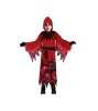 Costum carnaval Demon rosu copii 5-6 ani 110/120 cm pentru Halloween, petreceri tematice