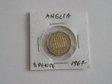 M3 C50 - Moneda foarte veche - Anglia - three pence - 1967, Europa