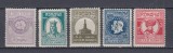 ROMANIA 1927 LP 75 - 50 ANI SOCIETATAEA DE GEOGRAFIE SERIE MNH