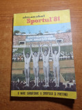 Almanah sportul - din anul 1981