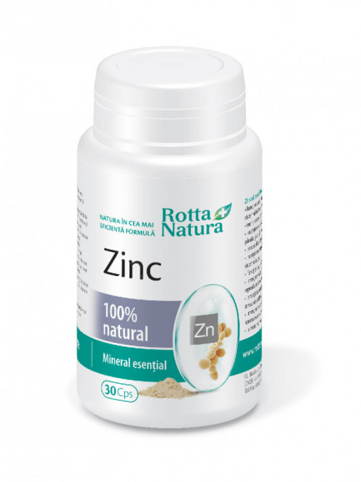 Zinc natural 30cps rotta natura