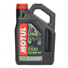 (PL) Olej Silnikowy 4T 4T Motul 5100 SAE 10W40 4L SM JASO MA-2 Semi-sintetic îmbogățit cu esteri