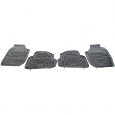 Set covorase auto Rezaw Plast din cauciuc pentru SKODA FABIA 2006-2014 4 buc foto