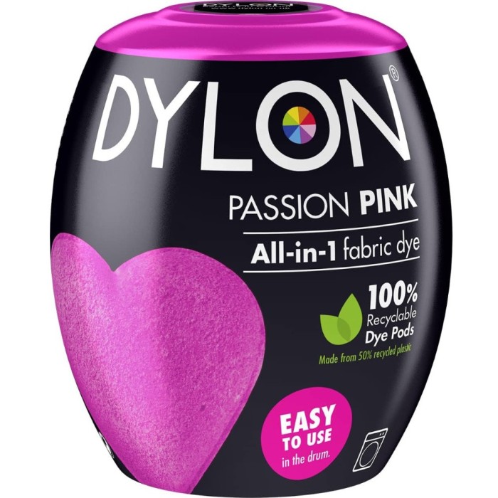 Vopsea de haine Dylon Fucsia Passion Pink