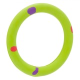 Jucărie C&acirc;ine, Inel Cauciuc, Verde Deschis, 16cm, Oem