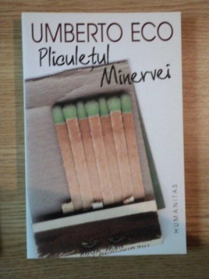 PLICULETUL MINERVEI de UMBERTO ECO, 2004 foto