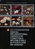 Determinator pentru recunoasterea ciupercilor comestibile, necomestibile si otravitoare din Romania - 1985 - Gheorghe Salageanu ($L260)