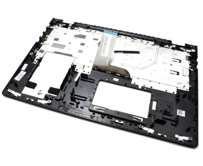 Tastatura Lenovo Negru Flex 3-1570 Negra cu Palmrest iluminata backlit, Flex 3-1580 Negra cu Palmrest