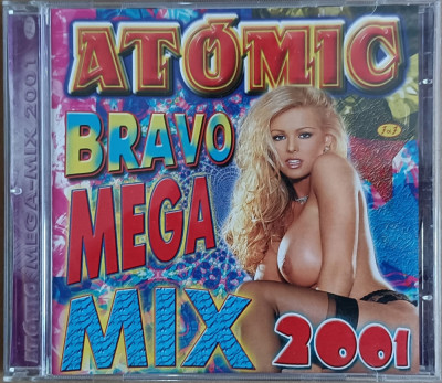 CD cu muzică ,Mega Mix 2001, Atomic, verdikt- vine politia, bug mafia, foto