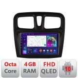 Navigatie Dacia Sandero 2012-2020 var B Android radio gps internet Octa core 4+64 kit-sandero-variantb+EDT-E309V3