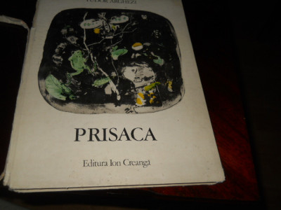 PRISACA - TUDOR ARGHEZI , ILUSTRATII CONSTANTIN BACIU , 1976 CARTONATA foto