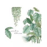 Cumpara ieftin Sticker Perete Autocolant Plante 83x83cm - 05478