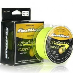 Fir Formax Bright Cast, Yellow Fluo, 300m (Diametru fir: 0.25 mm)