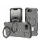 Husa pentru Apple iPhone 16e, Techsuit, Carbon Shield Pro, Neagra Deschisa
