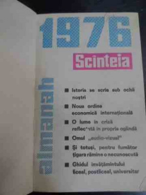 Almanahul Scinteia 1976 - Colectiv ,547283 foto
