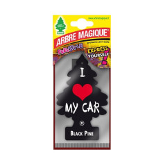 Odorizant auto bradut Arbre Magique Italia, aroma Black Pine Kft Auto