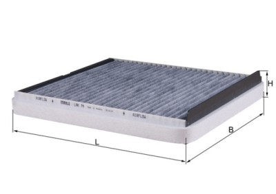 MAHLE LAK 74 Filtru, aer habitaclu foto