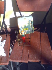 Jucarie veche China Perioada Comunista Gimnast la bara MS 014