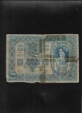 Austria Austro Ungaria 1919 (1902) 1000 coroane kronen seria05360 uzata reparata