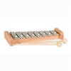 Xilofon Egmont Toys, 8 Note Metalice, Instrument Muzical Lemn, Jucarie Copii 3+ Ani