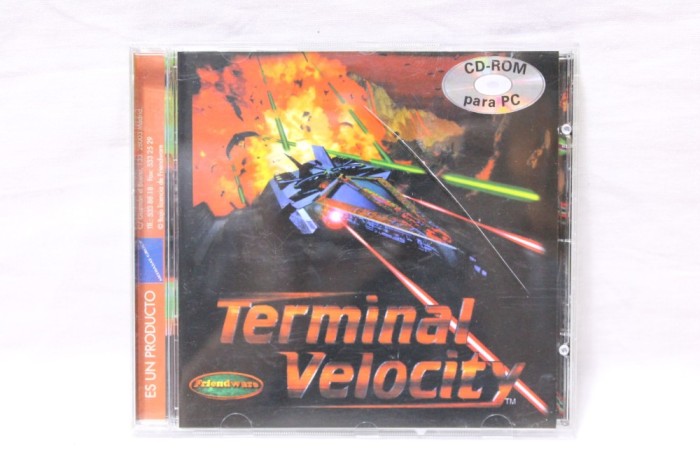 Joc PC Terminal velocity - retro vintage Windows 3.1 - limba spaniola