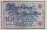 GERMANIA 100 marci 1908 VF/VF+!!!