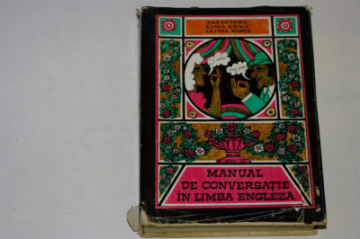 Manual de conversatie in limba engleza - Dutescu - 1970 foto