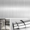 Set 2x Folie autocolanta tip inox, argintie, rezistenta la apa, usor de curatat, 60x300 cm, BZRSH