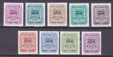 Tuvalu 1981 steme MI 1-9 MNH