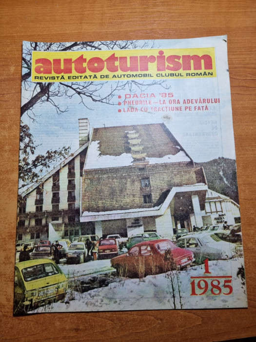 revista autoturism ianuarie 1985-articol DACIA &#039;85, dacia 1310