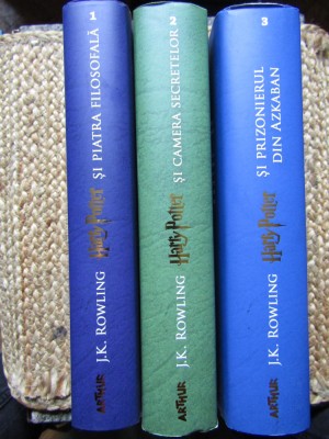 HARRY POTTER-J.K.ROWLING (3 VOL) EDITURA ARTHUR foto