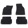 Set covorase auto mocheta Velor AUDI A6 (C6), 05.2004-03.2011, negru,