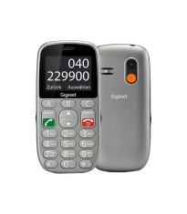 Telefon mobil Gigaset GL390 cu butoane mari argintiu foto