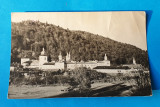 Carte Postala circulata veche RPR anul 1965 - Manastirea SECU, Sinaia, Printata