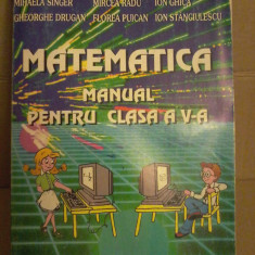 Mihaela Singer, Mircea Radu - Matematica.Manual pentru clasa a V-a