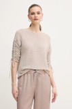 Marc Aurel pulover femei, culoarea bej, light, 8946-8000-82052