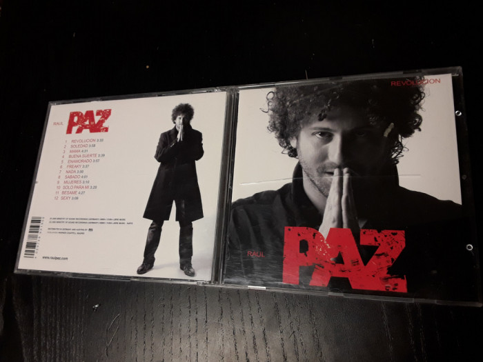 [CDA] Raul Paz - Revolucion - cd audio original