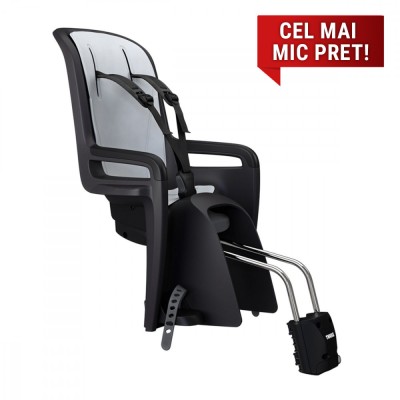 Scaun pentru copii, Thule RideAlong2 Dark Grey, cu montare pe bicicleta in spate foto
