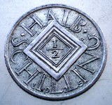 F.058 AUSTRIA 1/2 SCHILLING 1925 ARGINT