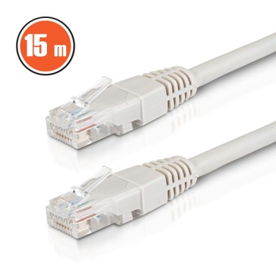 Cablu Internet UTP CAT6 CCA Gri - 15 m Best CarHome foto