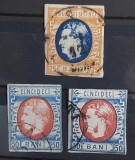 Romania 1869 - Lot Carol l cu Favoriti