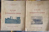 Figuri din Antichitatea Clasica Vol. 1-2, I.M. Marinescu, 1929, Casa Scoalelor, Istorie, Romana, 520 pagini