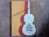 Biblioteca t&acirc;nărului violonist &ndash; Piese ale compozitorilor sovietici Ediția 1 (lb. Rusa) 1987