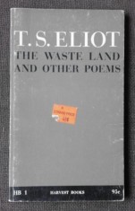 The waste land and other poems / T.S. Eliot